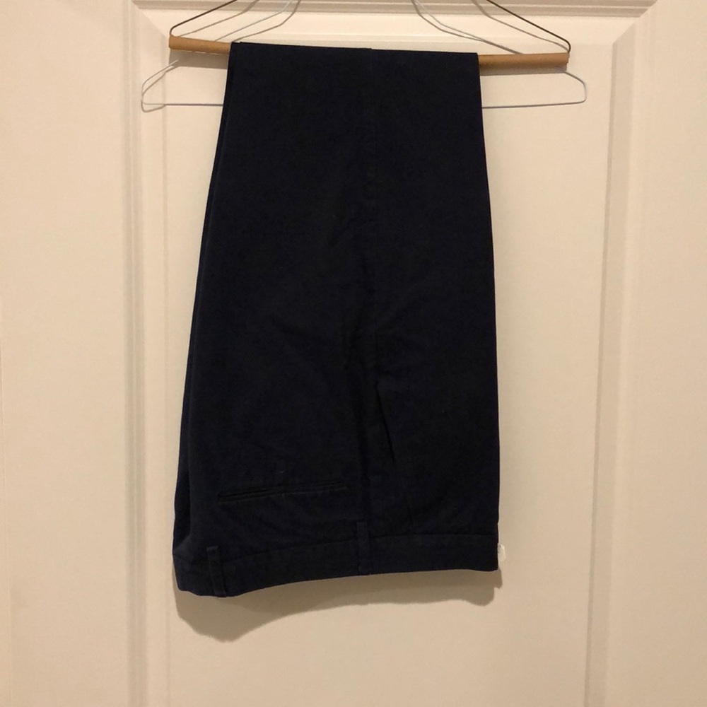 J. Crew Men’s Bedford Pants- Navy Blue